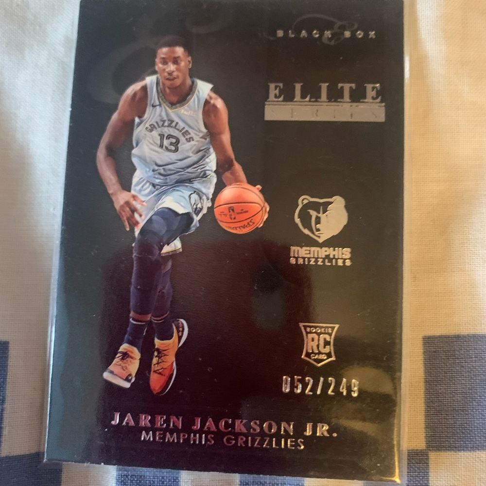 Jaren Jackson Jr. Memphis Grizzlies Donruss Elite Rookie Card 052/249